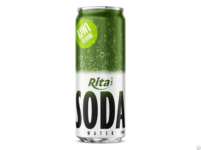 Sparkling Kiwi Soda Water Drink 320ml Can