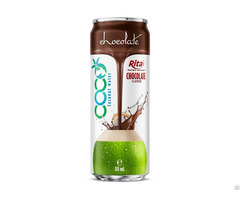 Coconut Water With Chocolate Flavor 325ml Sleek Can
