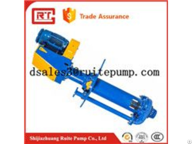 Iso Standard High Presure Submersible Vertical Slurry Pump