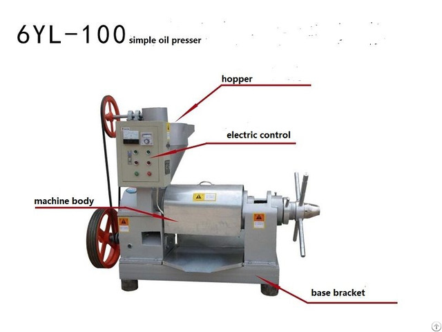Simple Oil Press Machine