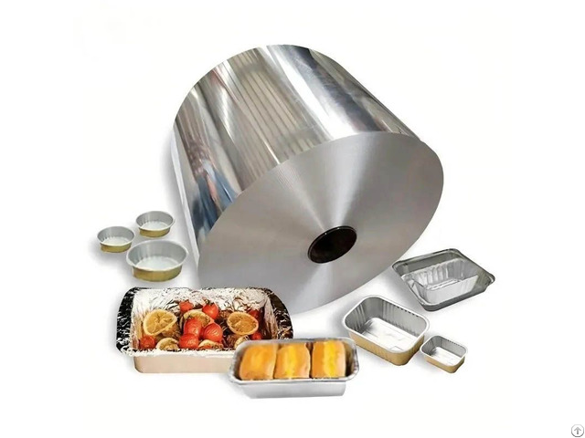 Sale 8011 H22 Aluminum Foil For Food Trays Baking Pans Takeaway Containers