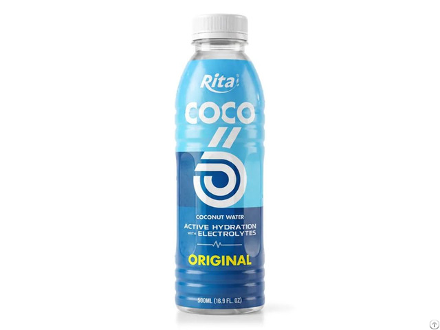 500ml Original Coconut Water With Electrolytes Pet Bottle