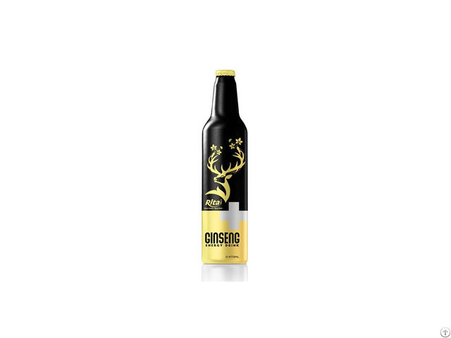 Aluminum Bottle 473ml Energy Ginseng Drink