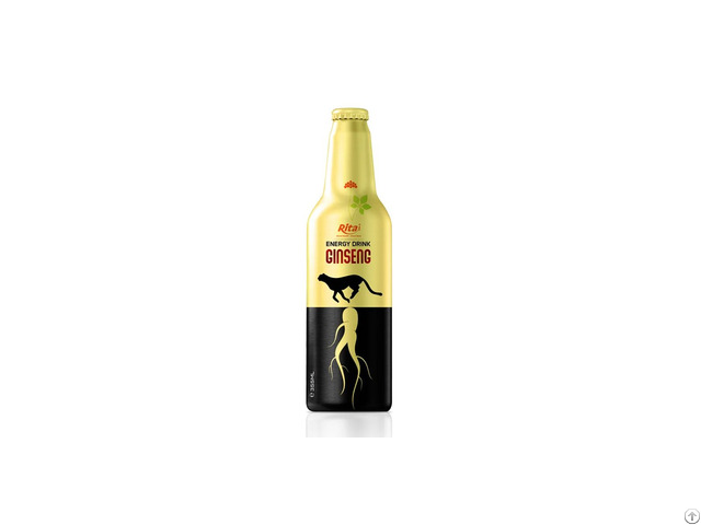 Aluminum Bottle 355ml Energy Ginseng