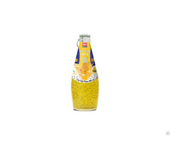 Basil Seed With Mango Juice