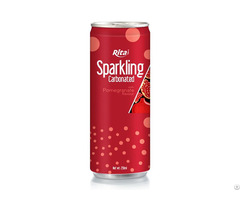 Sparkling Carbonated With Pomegranate Flavor