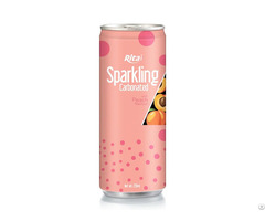 Slim Can Sparkling Carbonated With Passion Fruit Flavor