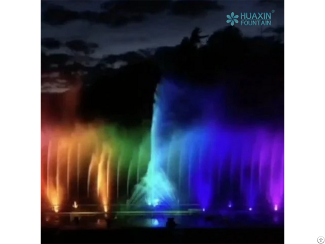 Customized Musical Fountain System With Rgb Led And Dmx Control