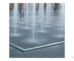 Modern Dry Deck Fountain System For Landscape Design