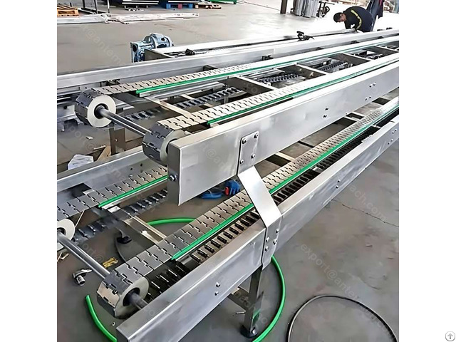 Servo Driven Drum Transfer Conveyor