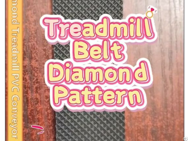 Diamond Pattern Treadmill Belt