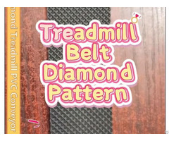 Diamond Pattern Treadmill Belt