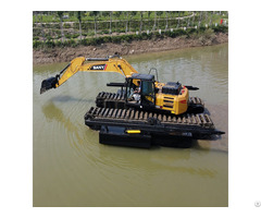 Relong Amphibious Excavator Multifunctional Dredger For Swamp And Waterway Maintenance