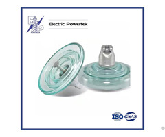 High Voltage Disc Antifouling Fog Type Toughened Glass Insulator