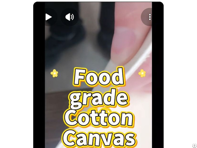 Food Grade Cotton Canvas Belts