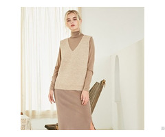 Women S V Neck Sweater Vest Supplier