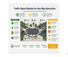 Traffic Signal Solution For Four Way Intersection