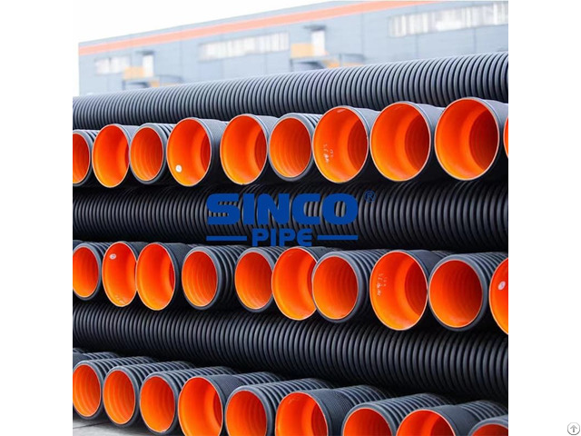Hdpe Double Wall Corrugated Pipes