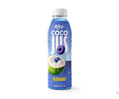 Coco Jus Real Coconut Water With Blueberry Juice 500ml 16 9 Fl Oz