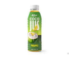 Coco Jus Real Coconut Water With Pineapple Juice 500ml 16 9 Fl Oz