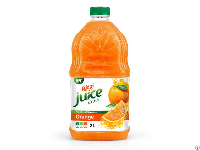 Rita Orange Juice Drink 2l Pet Bottle Nutritional Beverage