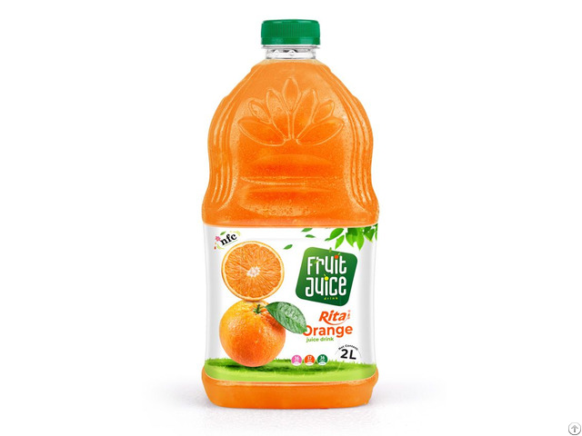 Rita Orange Juice Drink 2l Pet Bottle Premium Fruit Beverage