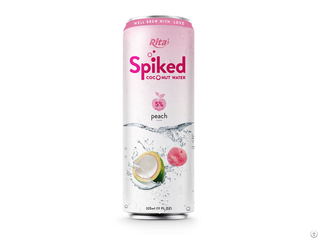 Rita Peach Mojito Non Alcoholic Sparkling Drink 325ml Can