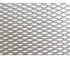 Expanded Metal Mesh Materials Diamond Pattern From Slit And Stretched Sheets