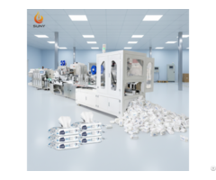 Jumbo Rolls 12 Lanes Wet Wipes Machine