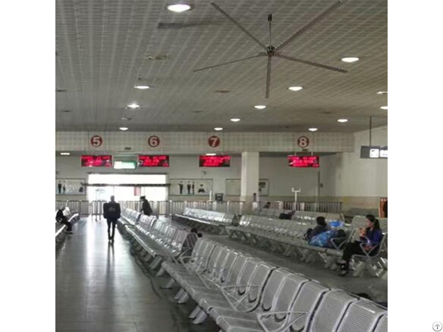 Hvls Ceiling Fan For Railway Station