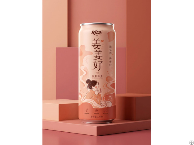 Ginger Milk Tea Drink 325ml Can