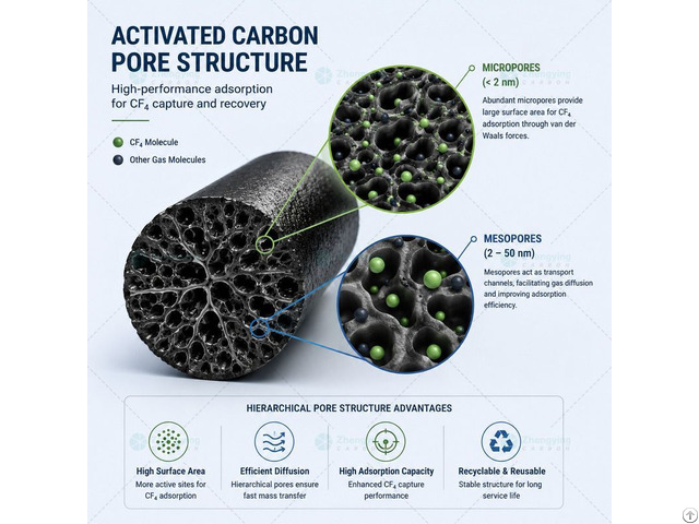 Tetrafluoride Adsorption Activated Carbon Hgf