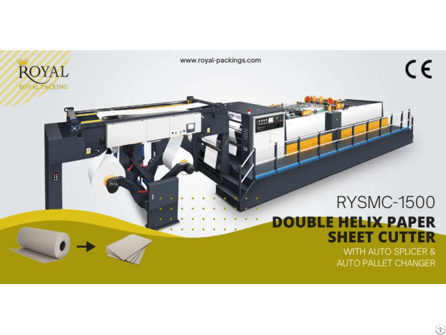 Ryc Servo Precision High Speed Sheet Cutter Machine