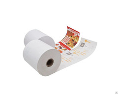 57x50mm X 30 Meters Long Bpa Free Pre Printed Pos Atm Cash Register Thermal Paper Receipt Rolls