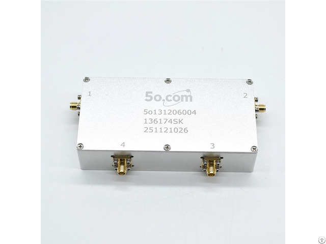 Vhf Band 136 To 174mhz 4 Port Rf Dual Junction Coaxial Circulator