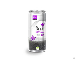 Canned Basil Seed Drink 250ml Wholesale Beverage