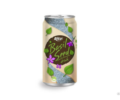 Canned Basil Seed Drink 500ml Wholesale Beverage