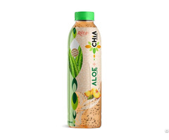 Rita Aloe Vera Drink With Chia Seed Peach Flavor Pet Bottle 16 9 Fl Oz Wholesale Beverage