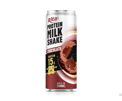 Protein Milkshake Chocolate Flavor Rich Cocoa High Drink Wholesale Beverage