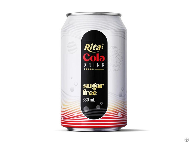Sugar Free Cola Drink Carbonated 330ml Cans Wholesale Beverage