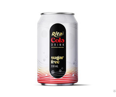 Sugar Free Cola Drink Carbonated 330ml Cans Wholesale Beverage