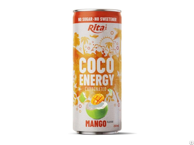 Rita Coco Energy Carbonated Mango Flavor Wholesale Beverage