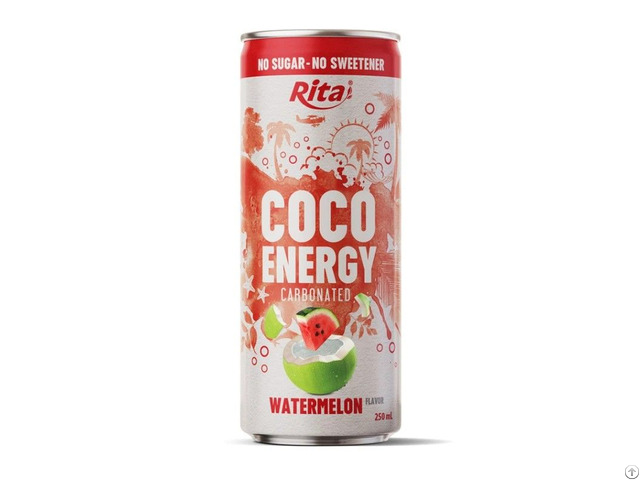 Rita Coco Energy Carbonated Watermelon Flavor Wholesale Beverage
