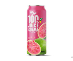 Rita 100% Nfc Guava Juice With Pulp 16 5 Fl Oz Cans Wholesale Beverage