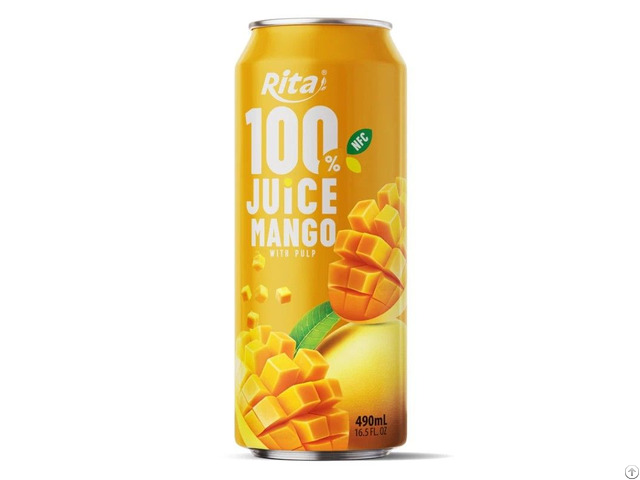Rita 100% Nfc Mango Juice With Pulp 16 5 Fl Oz Cans Wholesale Beverage