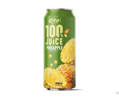 Rita 100% Nfc Pineapple Juice With Pulp 16 5 Fl Oz Cans Wholesale Beverage