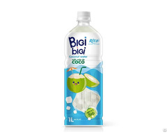 Pet Bottle Bigi Coconut Water Drink With Nata De Coco 1l Wholesale Beverage
