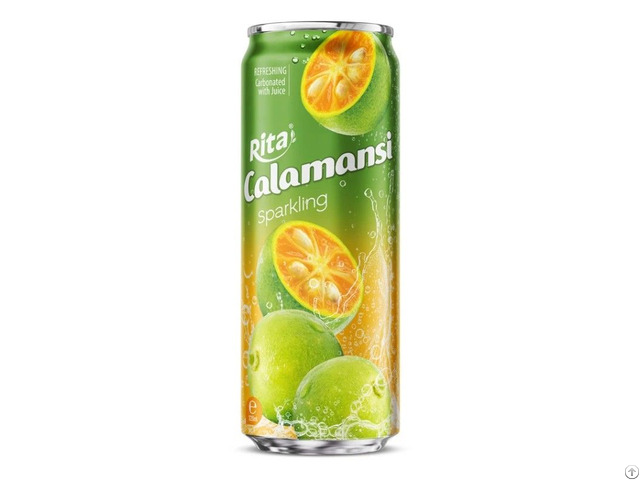 Rita Sparkling Calamansi Drink 320ml Sleek Can Wholesale Beverage