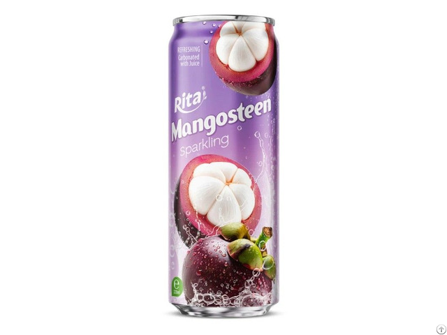 Rita Sparkling Mangosteen Drink 320ml Sleek Can Wholesale Beverage