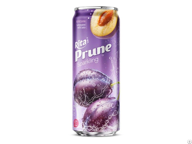 Rita Sparkling Prune Water 320ml Sleek Can Wholesale Beverage
